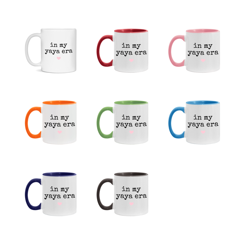 In My Yaya Era Coffee Mug – Cute Gift for Yaya