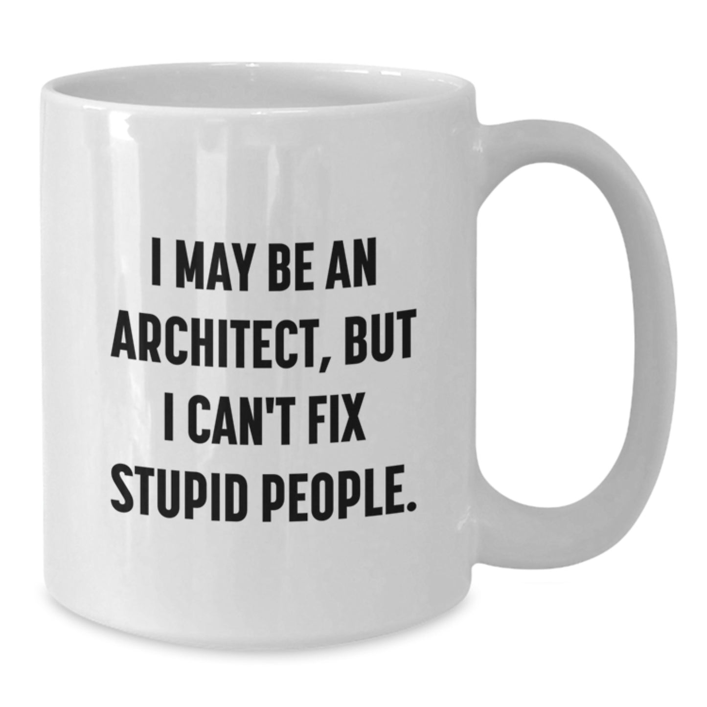 Funny Architect Gifts White Coffee Mugs Christmas Unique Presents for Men Women Friends Family from Us - Additional