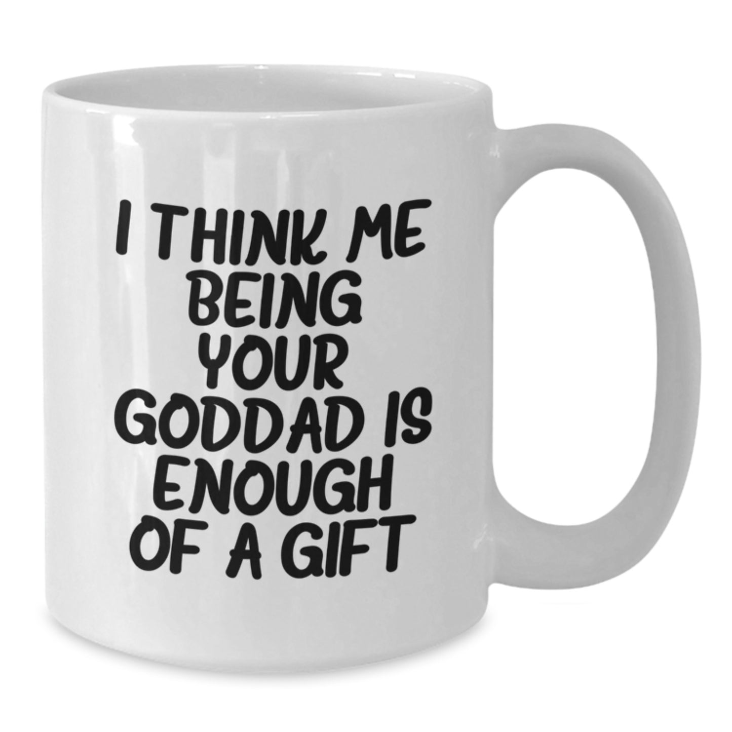 Goddad Gifts from Men, Funny White Coffee Mug for Goddad, Unique Mother's Day Unique Gifts - Additional