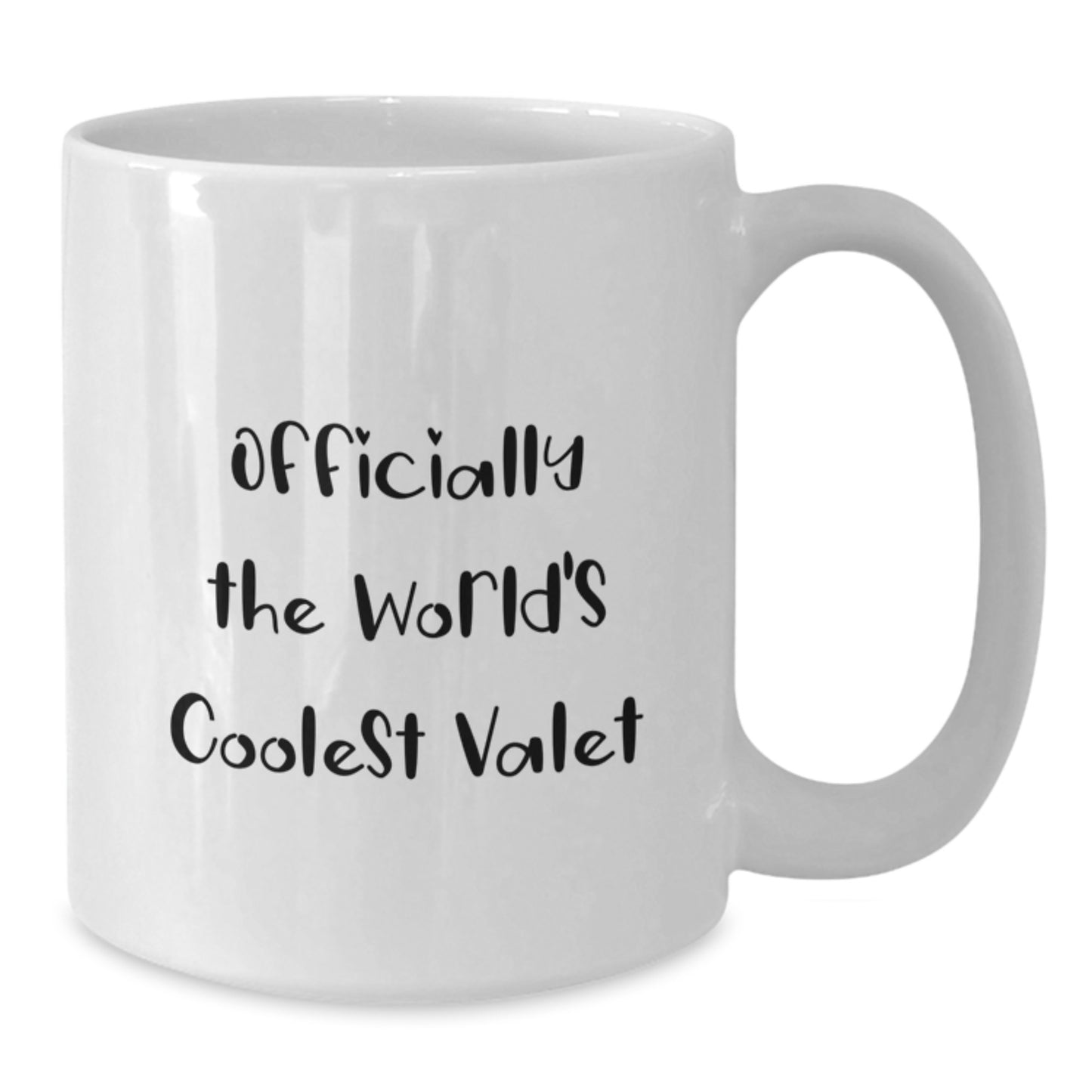Funny Valet Gifts World's Coolest White Coffee Mugs for Graduation from Friends - Additional