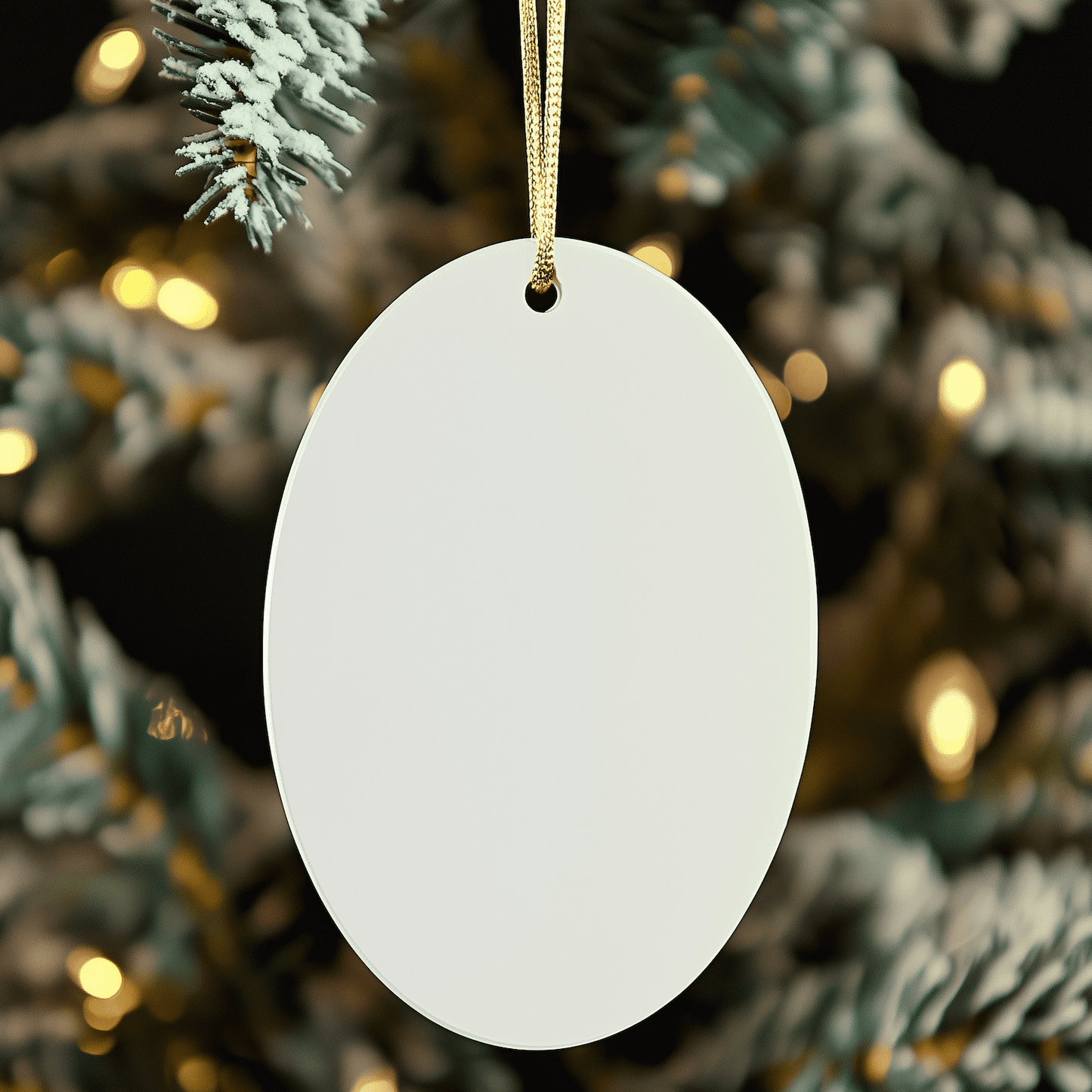 Law Enforcement Officer Gifts from Friends - 'Best Law Enforcement Officer Ever' Oval Ornament, Christmas Unique Gifts for Him, Her, or Coworkers small / White