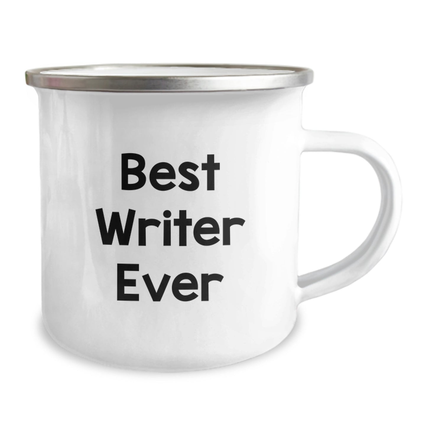 Funny Gifts from Friends to the Best Writer Ever, Valentine's Unique Gifts for Writers, Camping Mug with Inspirational Quote - Image 2