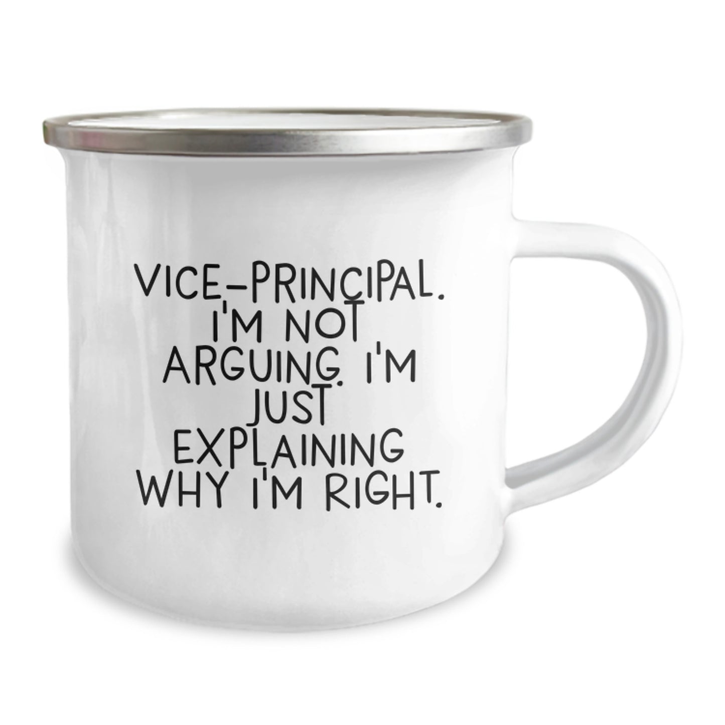 Funny Vice-Principal Gifts from Friends for Vice-Principal Men - Camping Mug, Christmas Unique Gifts - Image 2