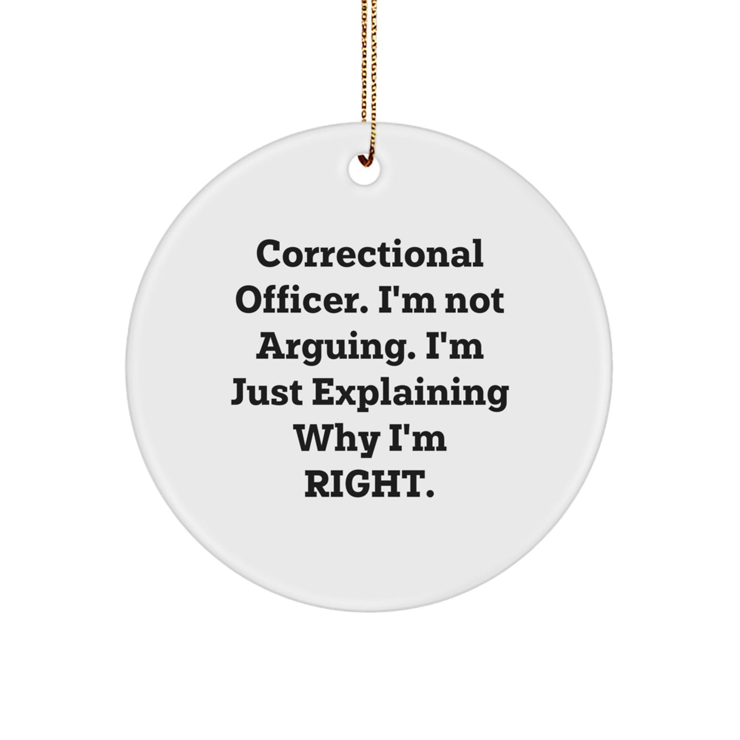 Funny Correctional Officer Gifts from Friends for Correctional Officer Men - Image 1