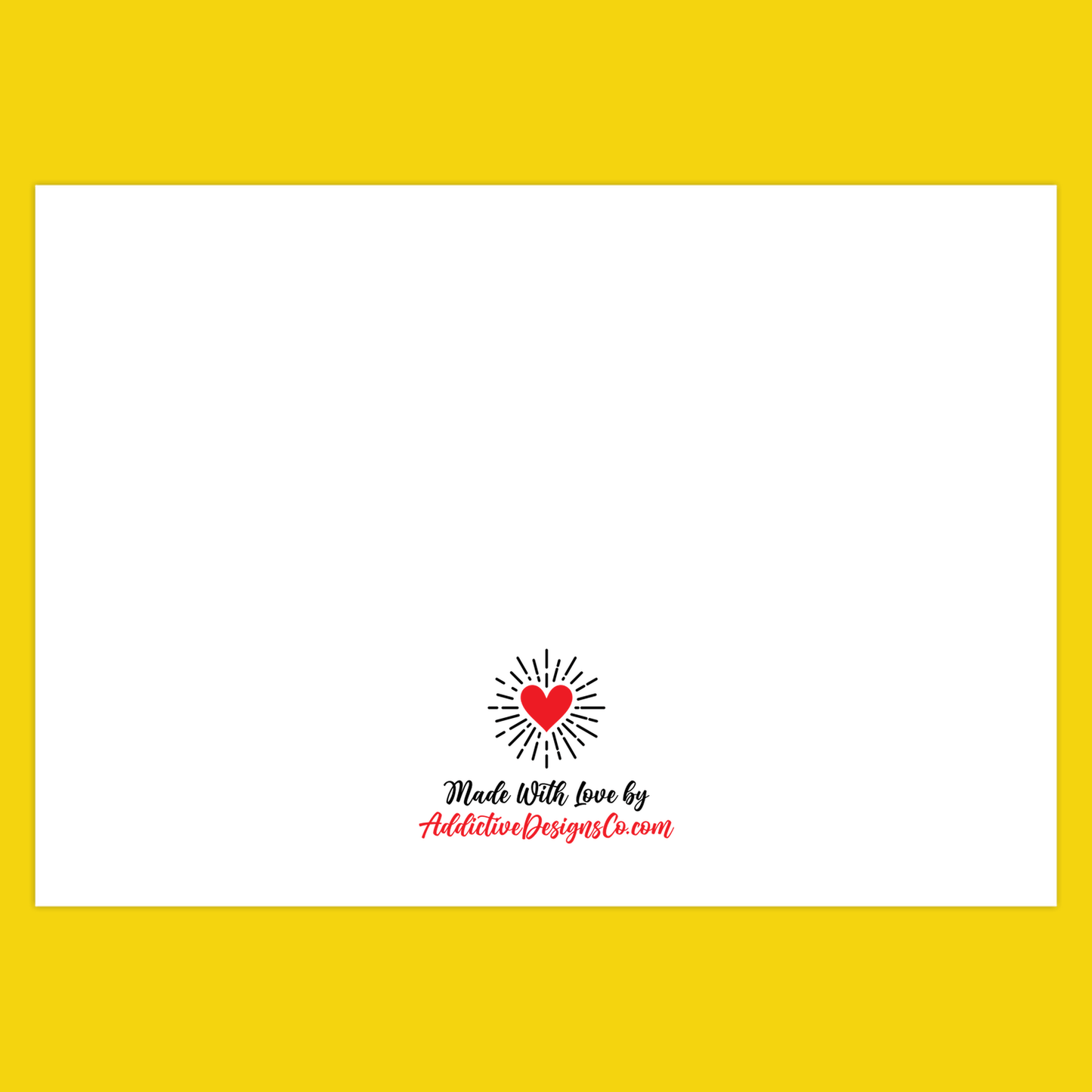 Mama Mommy Mom Bruh (Folded Funny Mothers Day Card) Fun Gift For Moms 120# Silk Cover / 5x7 inch / 1 Card