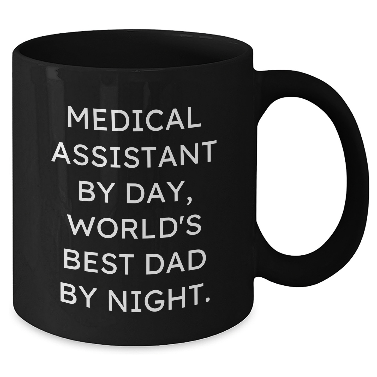 Medical Assistant Gifts, Funny Quote, Black Coffee Mug, Father's Day Unique Gifts from Family to Medical Assistant, Gifts for Medical Assistant - Additional