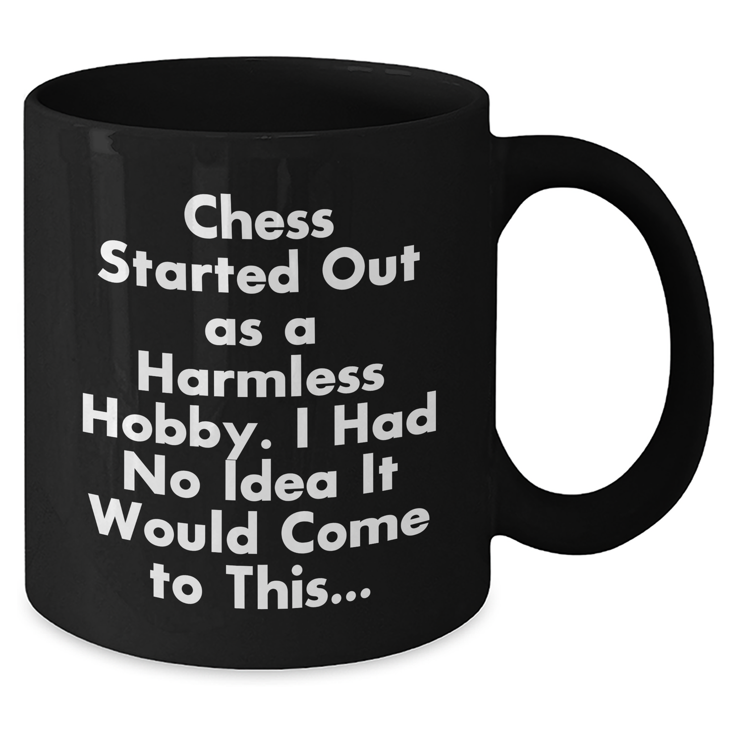 Funny Chess Quotes Black Coffee Mugs Gifts from Mom to Chess Lovers on Mother's Day, Unique Gift Ideas for Chess Players - Additional