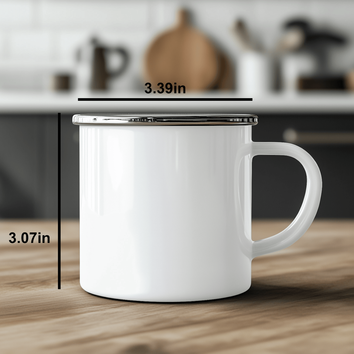 Funny Nurse Gifts from Men to Mothers on Mother's Day - Stay At Your Own Risk! Camping Mug, 12 oz Capacity, Stainless Steel with Enamel Finish 12oz / White