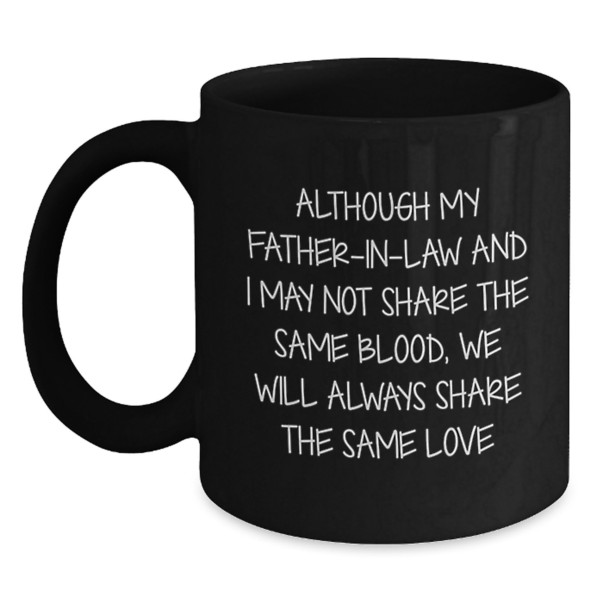 Funny Quote Father-in-law Coffee Mug Gifts for Dad from Family Christmas Unique Presents - Main