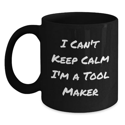 Funny Tool Maker Black Coffee Mug Gifts from Family and Friends for Christmas Unique Presents - Main