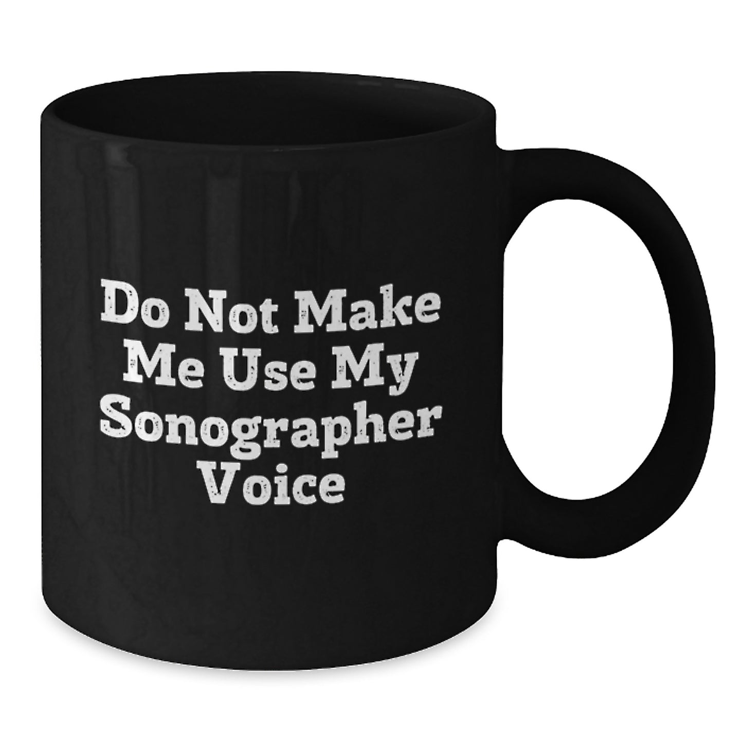 Funny Sonographer Gifts for Christmas Unique Black Coffee Mugs from Friends to Men and Women - Additional