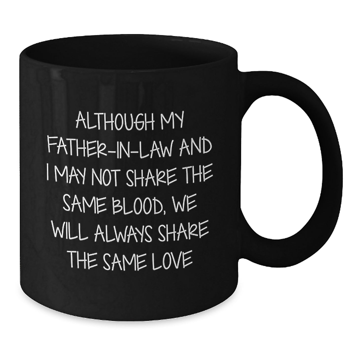 Funny Quote Father-in-law Coffee Mug Gifts for Dad from Family Christmas Unique Presents - Additional
