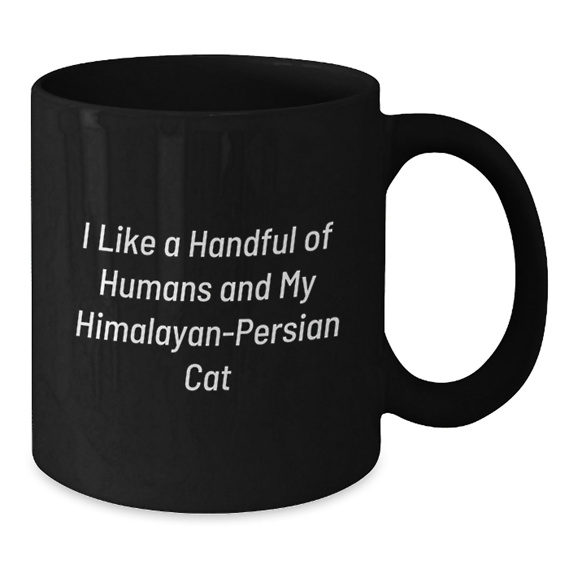 Himalayan-Persian Cat Lover's Funny Quote Black Coffee Mug, Gifts from Men to Family and Friends, Birthday Unique Ideas - Additional