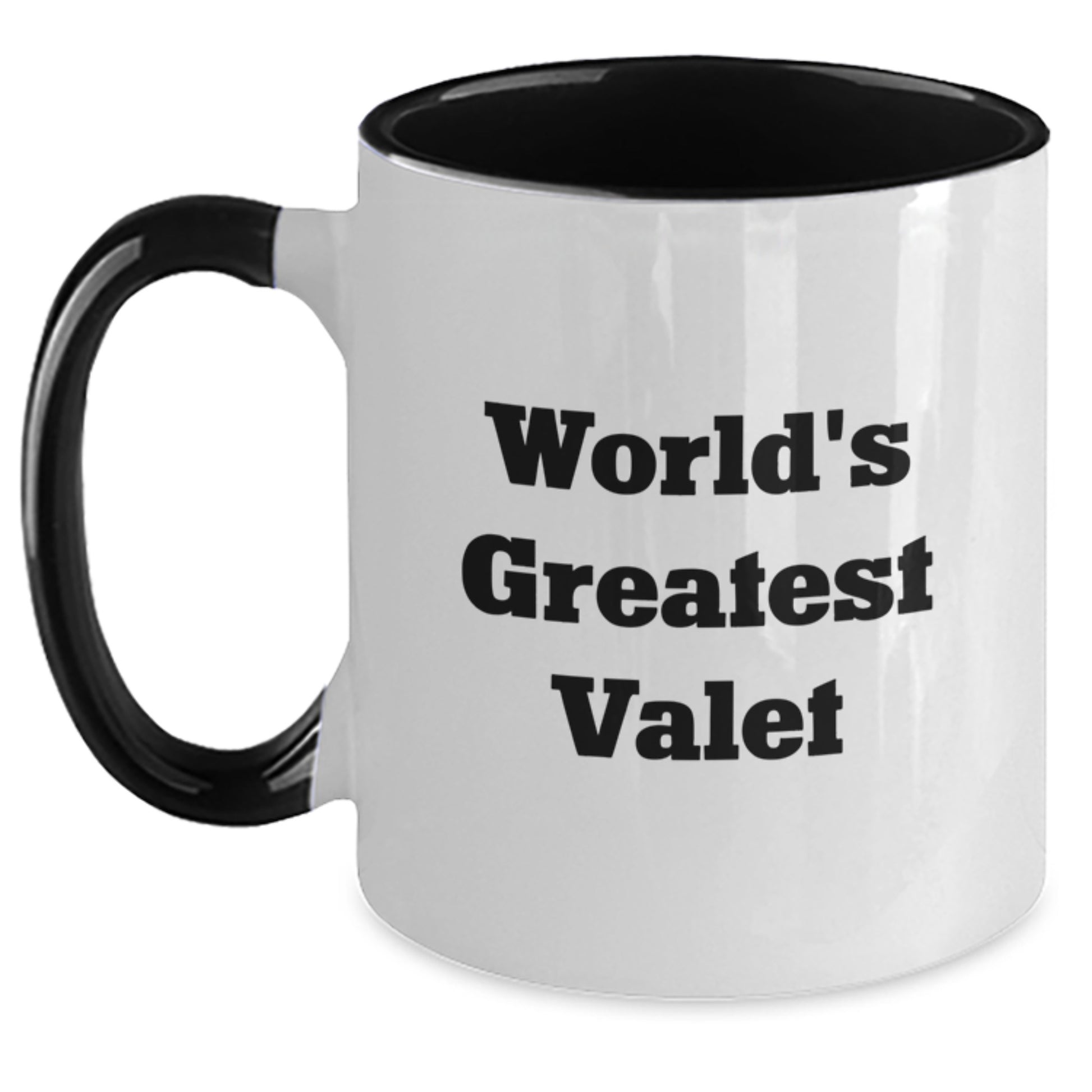Funny Valet Gifts for Him Birthday Unique Two Tone Coffee Mugs from Friends - Main