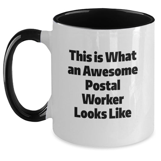 Gifts from Family and Friends for Postal Workers, Awesome Two Tone Coffee Mugs for Valentine's - Main