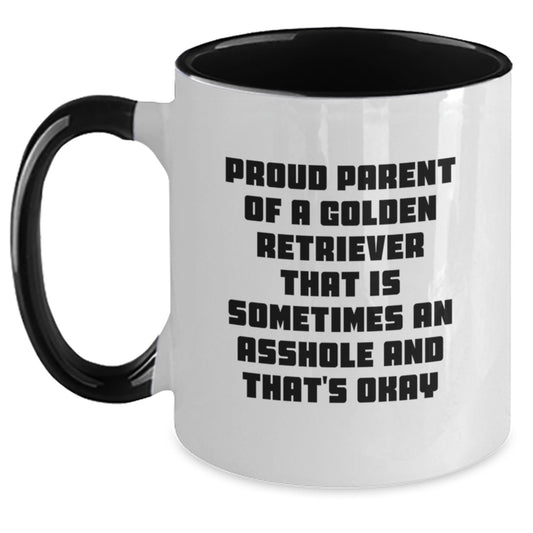 Funny Golden Retriever Dog Gifts from Proud Parents for Men, Women, Friends, Valentine's Unique Gifts - Main