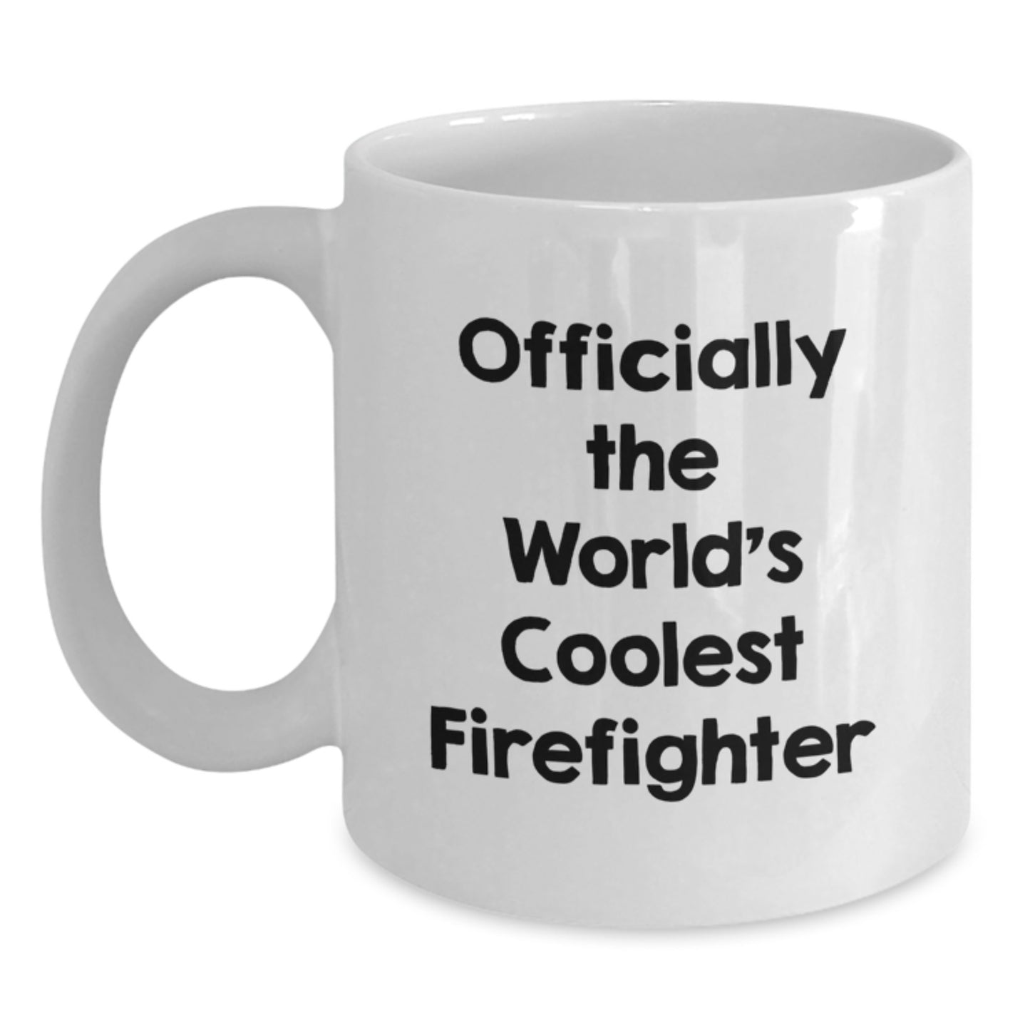Gifts for Firefighters, Funny Quote White Coffee Mugs, Christmas Unique Gifts from Friends - Main
