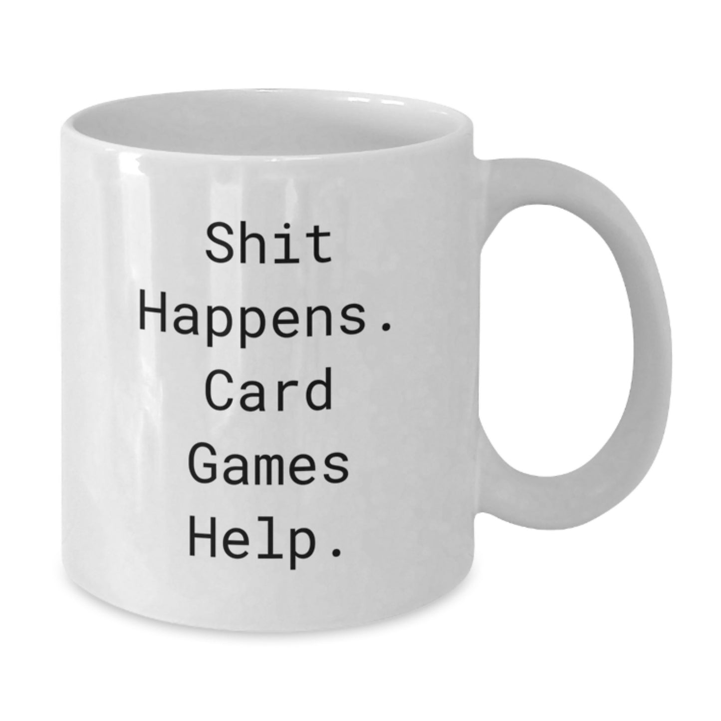 Funny Card Games Gifts from Friends White Ceramic Coffee Mugs for Birthday - Additional