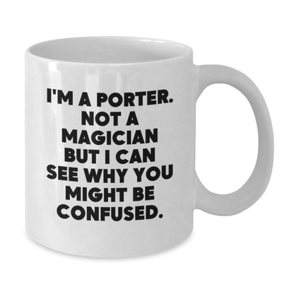 Funny Porter Gifts from Friends or Family for Men's Birthday Unique Gifts - Additional