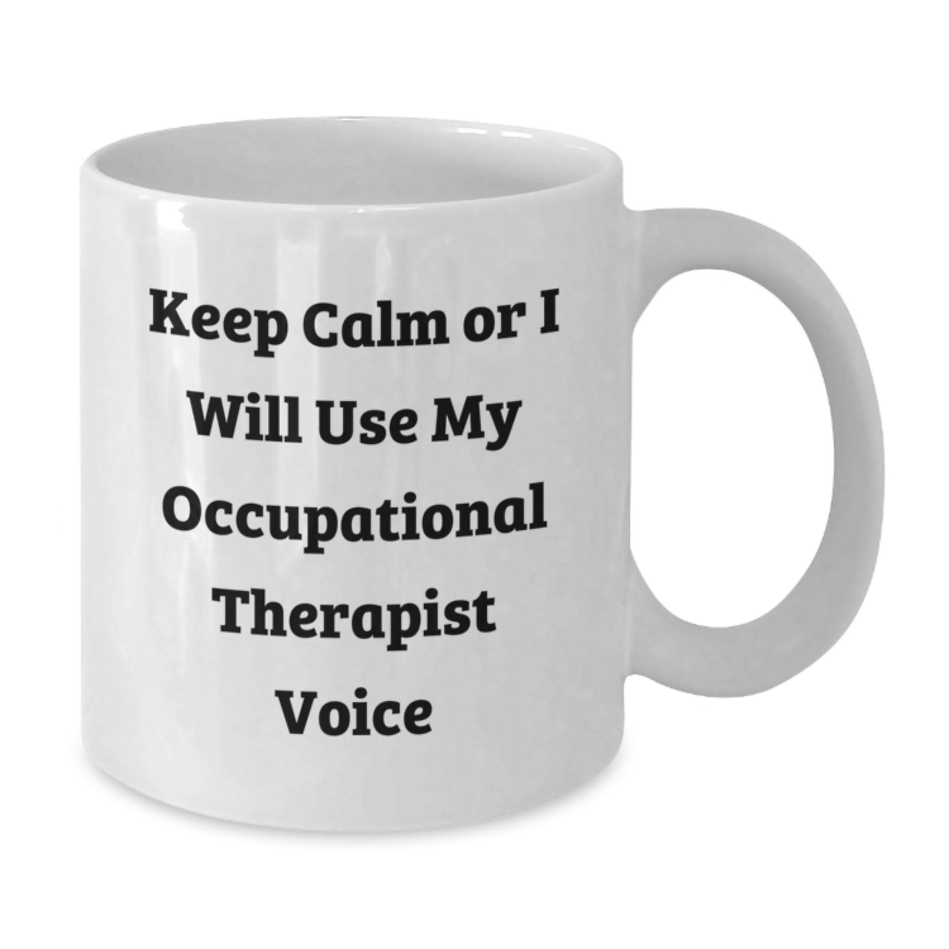 Funny Occupational Therapist Gifts from Friends, White Coffee Mug for Valentine's Unique Gifts for Occupational Therapist Men Women Family - Additional