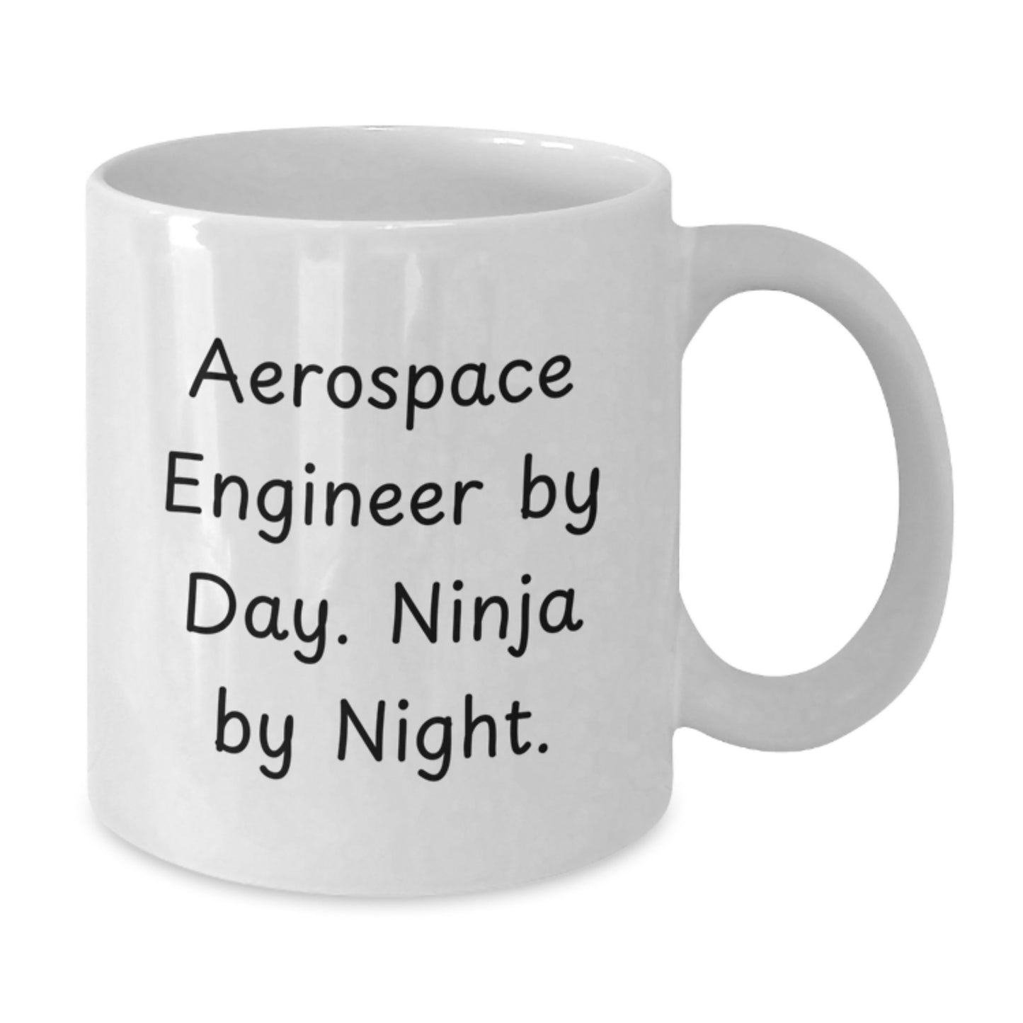Unique Aerospace Engineer Gifts for Men, Funny White Coffee Mugs for Christmas, Gifts from Friends to Aerospace Engineer - Additional