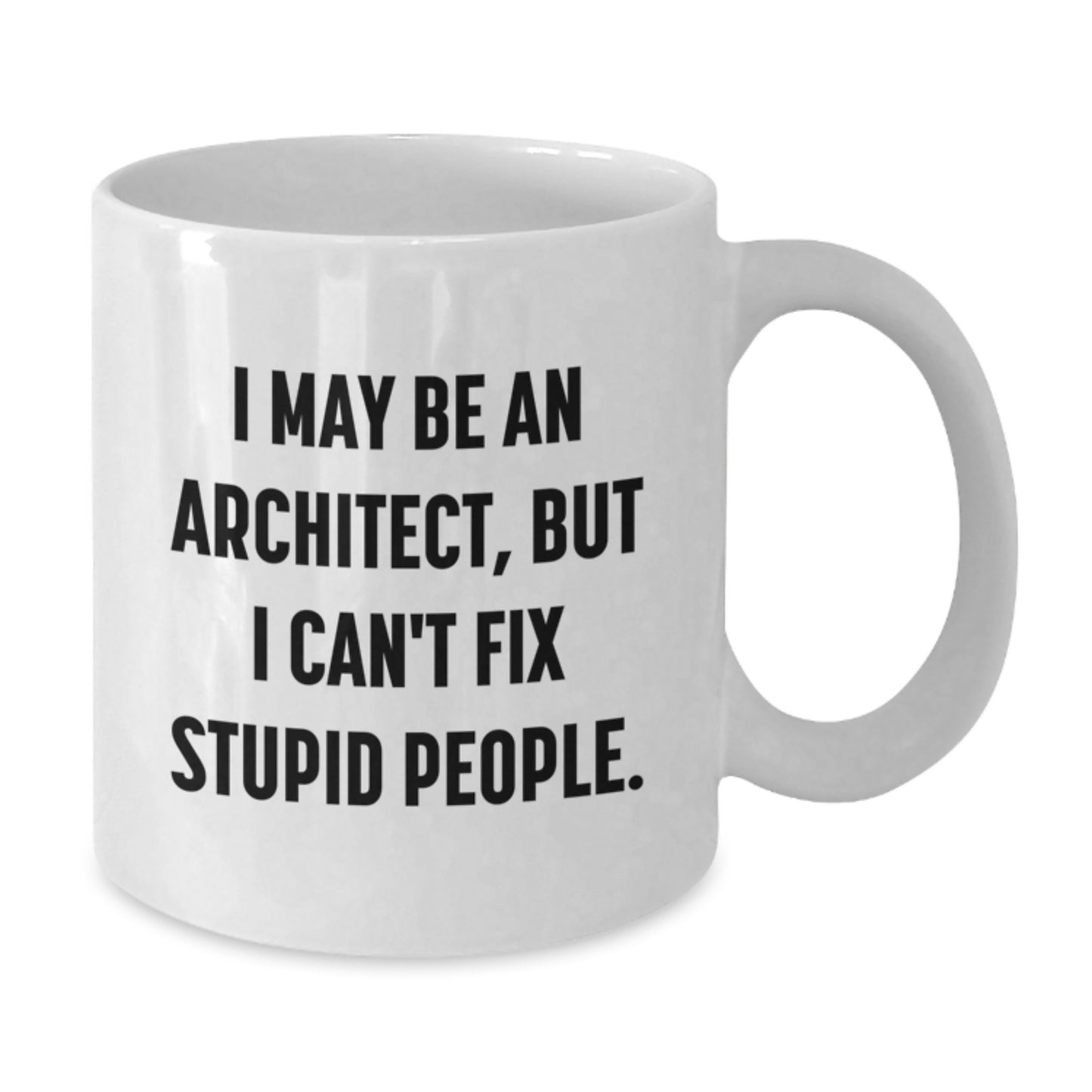 Funny Architect Gifts White Coffee Mugs Christmas Unique Presents for Men Women Friends Family from Us - Additional