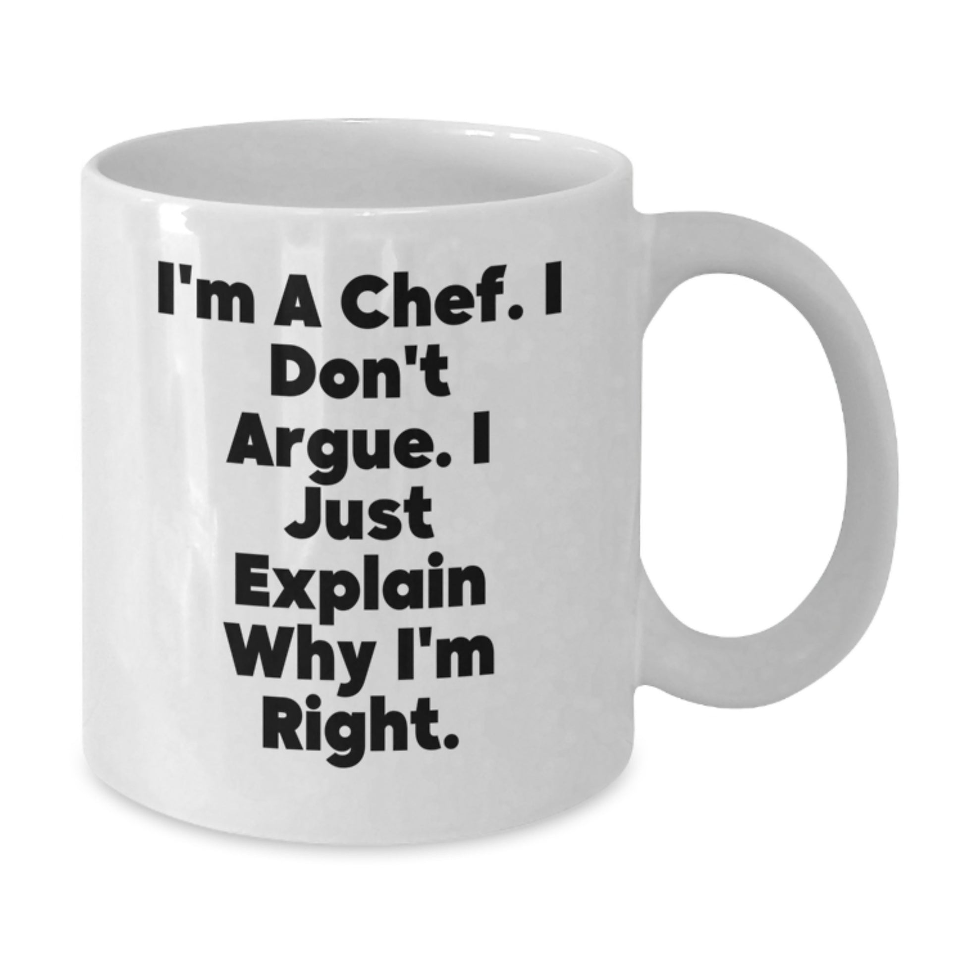 Funny Chef Mug Gifts from Friends to Chef Men for Christmas Unique Holiday - Additional