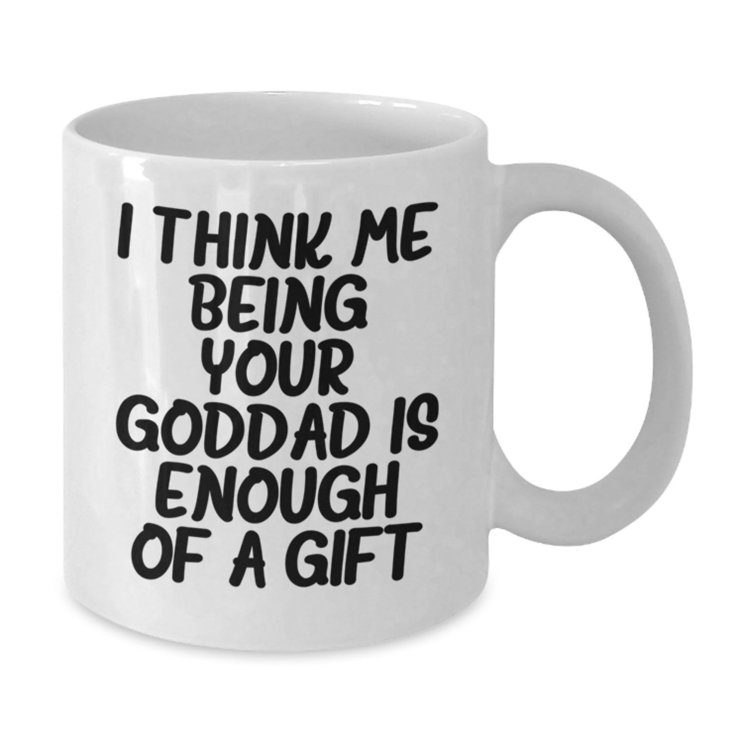Goddad Gifts from Men, Funny White Coffee Mug for Goddad, Unique Mother's Day Unique Gifts - Additional