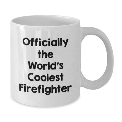 Gifts for Firefighters, Funny Quote White Coffee Mugs, Christmas Unique Gifts from Friends - Additional