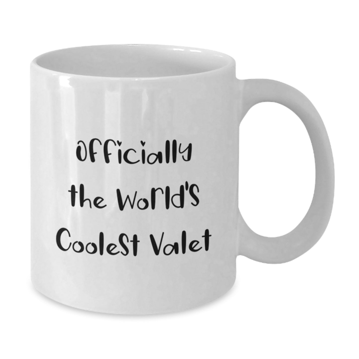 Funny Valet Gifts World's Coolest White Coffee Mugs for Graduation from Friends - Additional