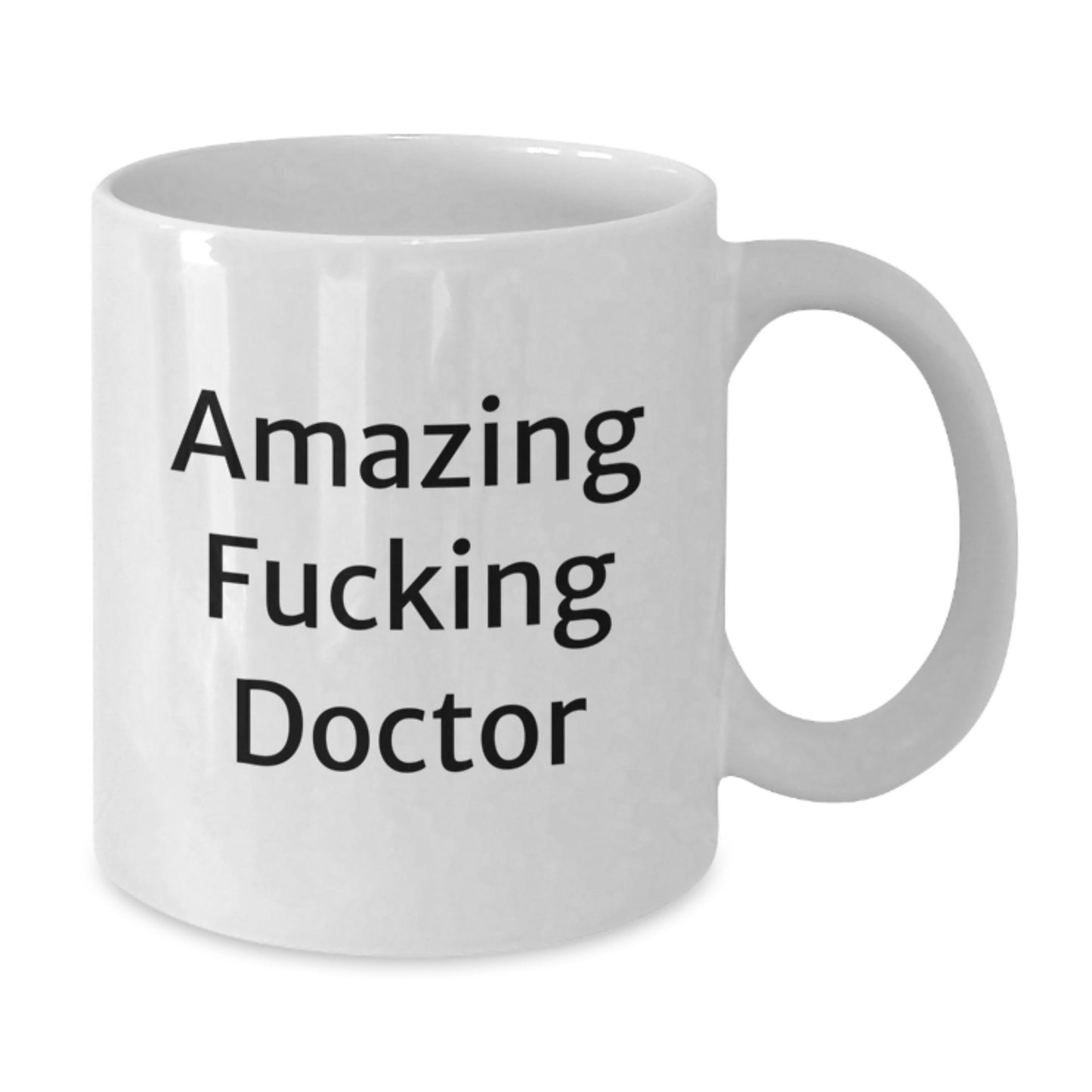 Funny Quotes for Amazing Doctors Gifts from Family Friends Valentine's White Coffee Mugs - Perfect for Doctor Office Decor - Additional
