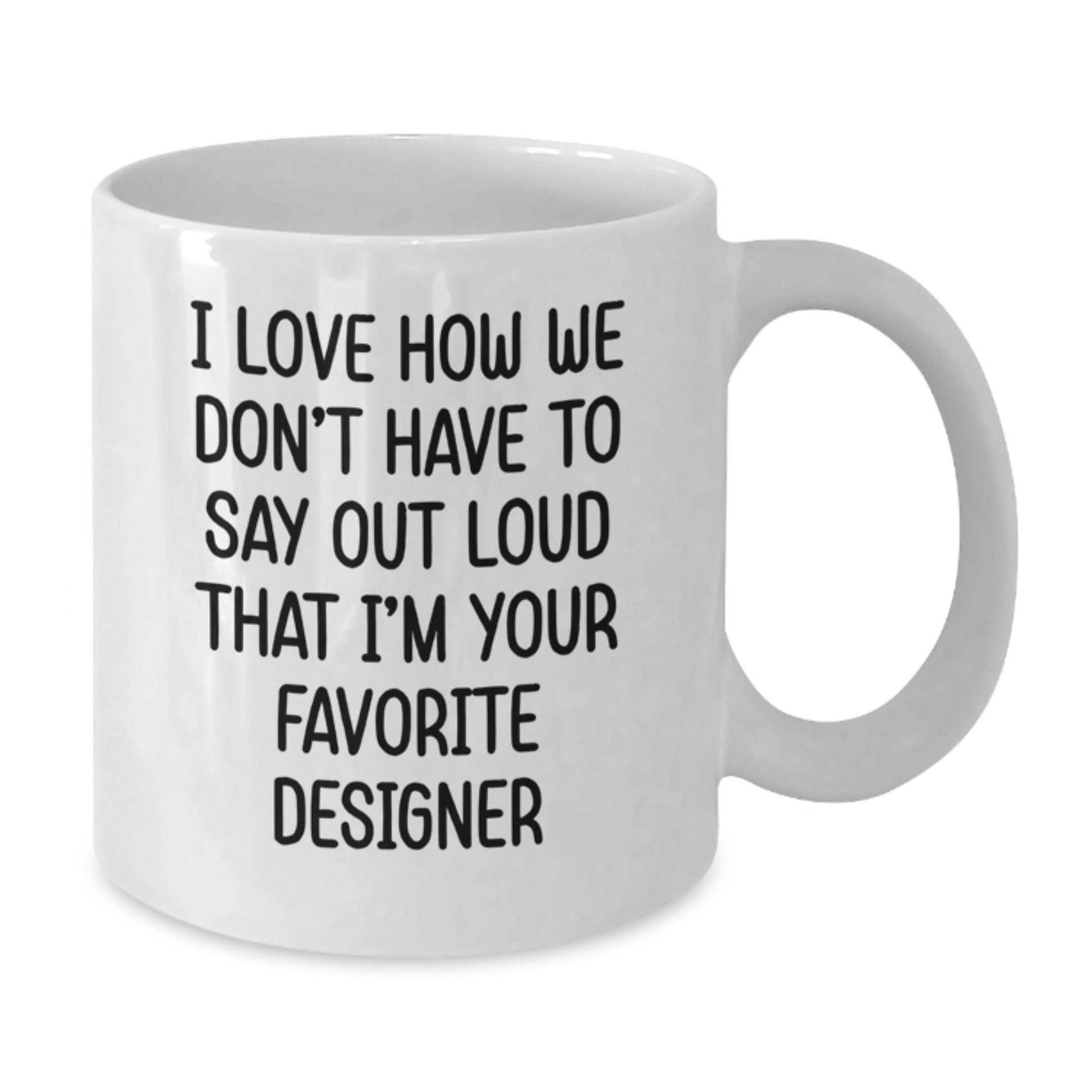Funny Designer Gifts from Friends for Men White Coffee Mug, Perfect Christmas Unique Gifts Idea for Women, Ceramic Mug - Additional