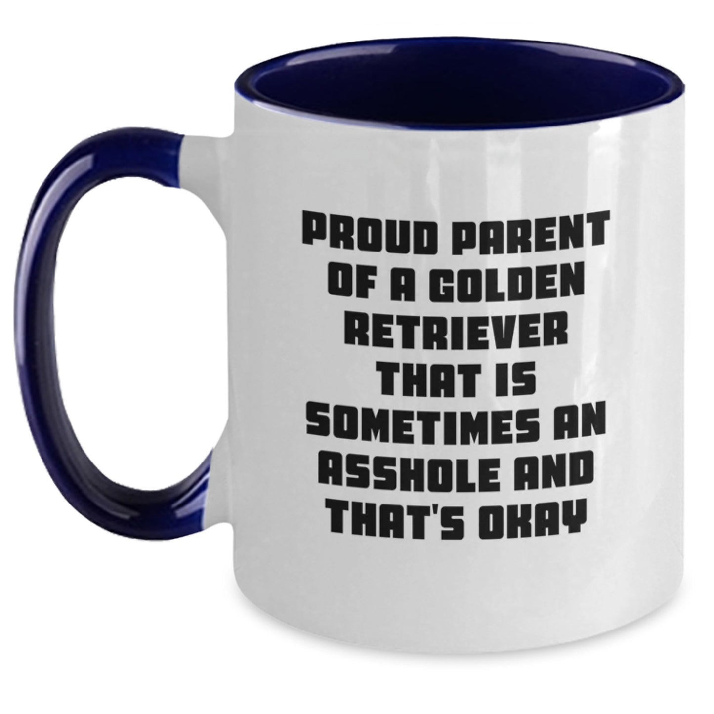 Funny Golden Retriever Dog Gifts from Proud Parents for Men, Women, Friends, Valentine's Unique Gifts - Main