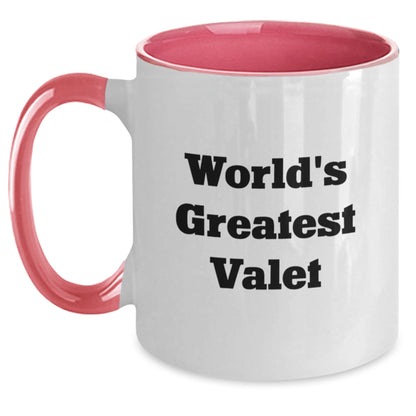 Funny Valet Gifts for Him Birthday Unique Two Tone Coffee Mugs from Friends - Main
