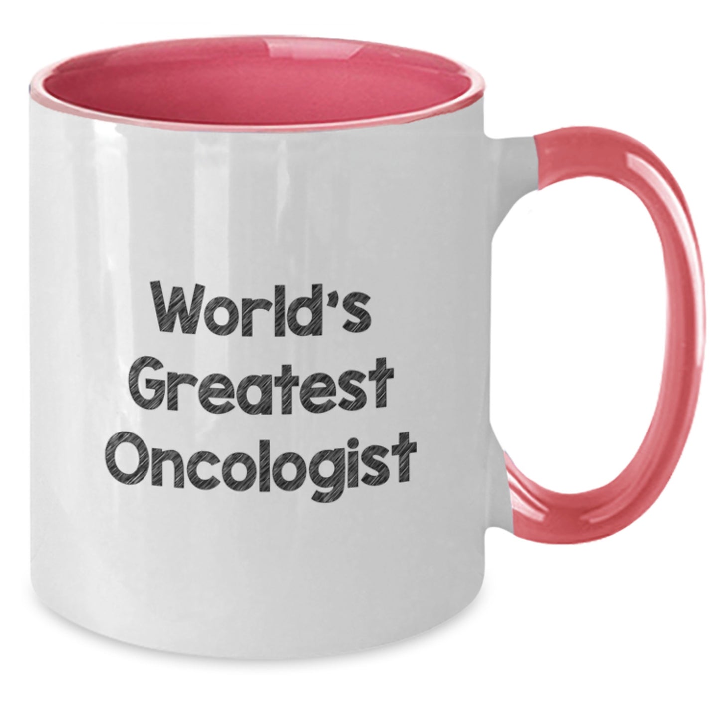 Gifts from Family to World's Greatest Oncologist Funny Coffee Lovers, Two Tone Ceramic Mug for Men and Women, Christmas Unique Gifts - Additional