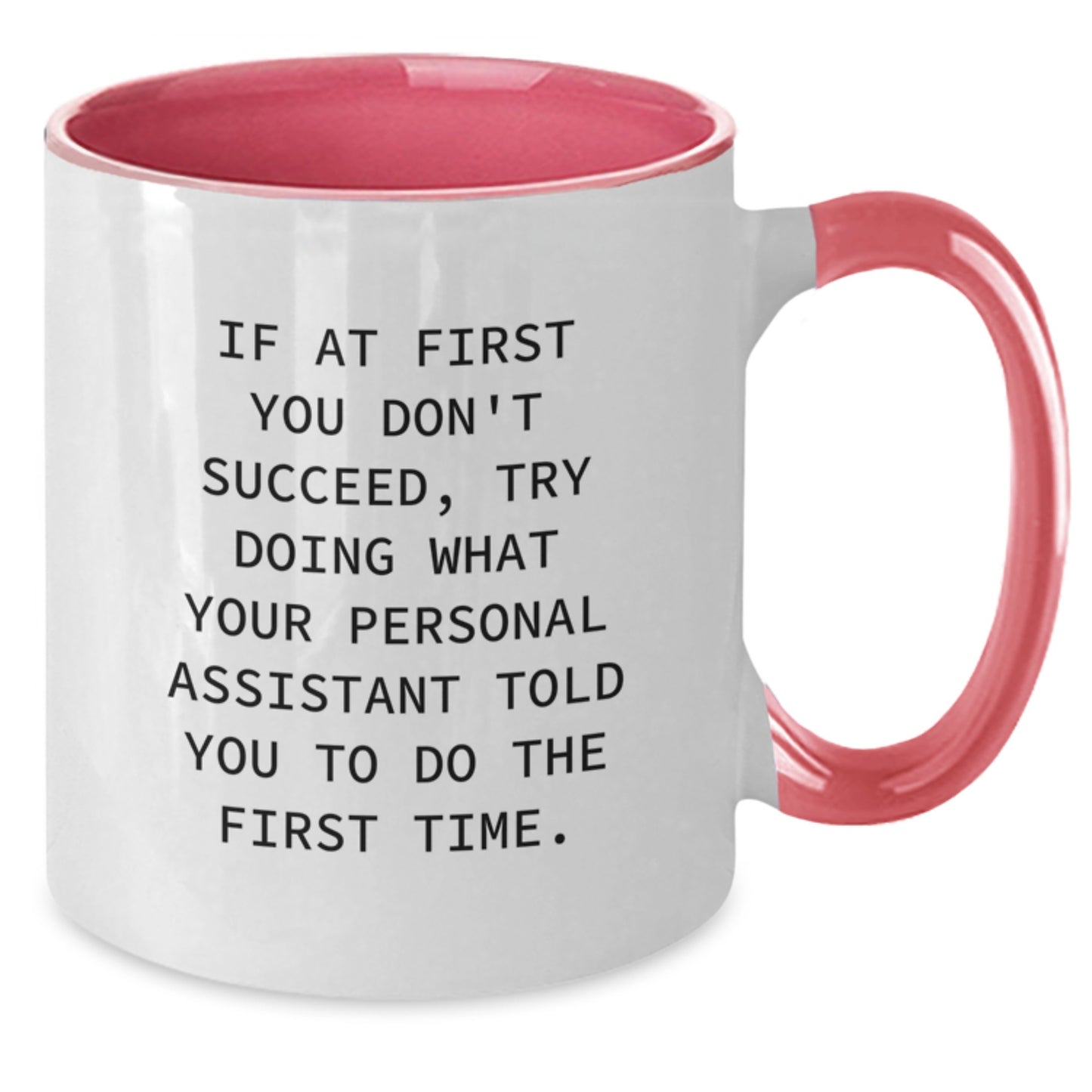 Funny Personal Assistant Christmas Unique Gifts from Friends for Coworkers Two Tone Coffee Mug - Additional
