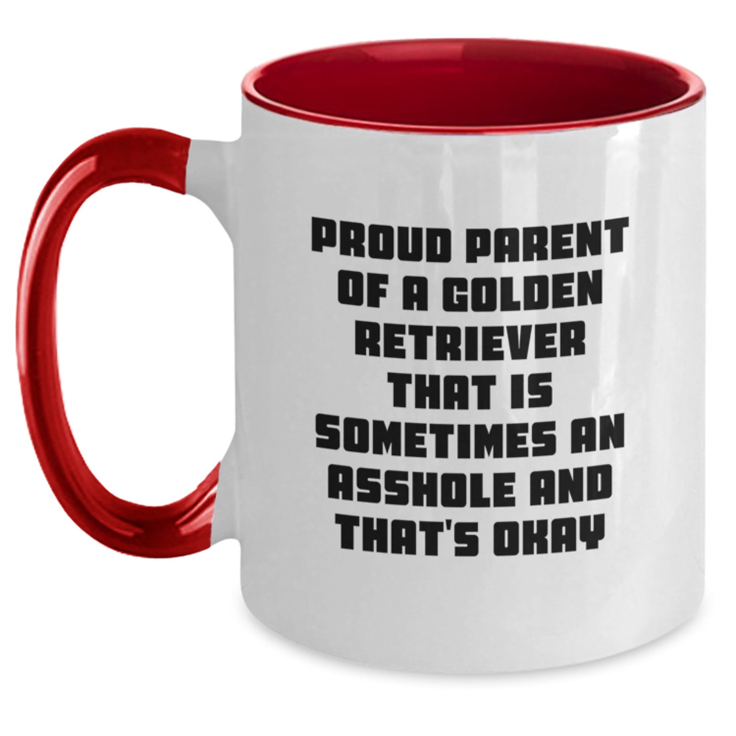 Funny Golden Retriever Dog Gifts from Proud Parents for Men, Women, Friends, Valentine's Unique Gifts - Main