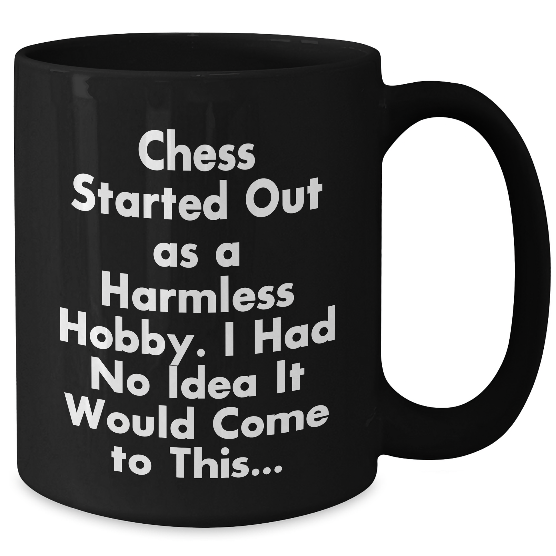 Funny Chess Quotes Black Coffee Mugs Gifts from Mom to Chess Lovers on Mother's Day, Unique Gift Ideas for Chess Players - Additional