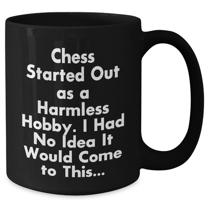 Funny Chess Quotes Black Coffee Mugs Gifts from Mom to Chess Lovers on Mother's Day, Unique Gift Ideas for Chess Players - Additional