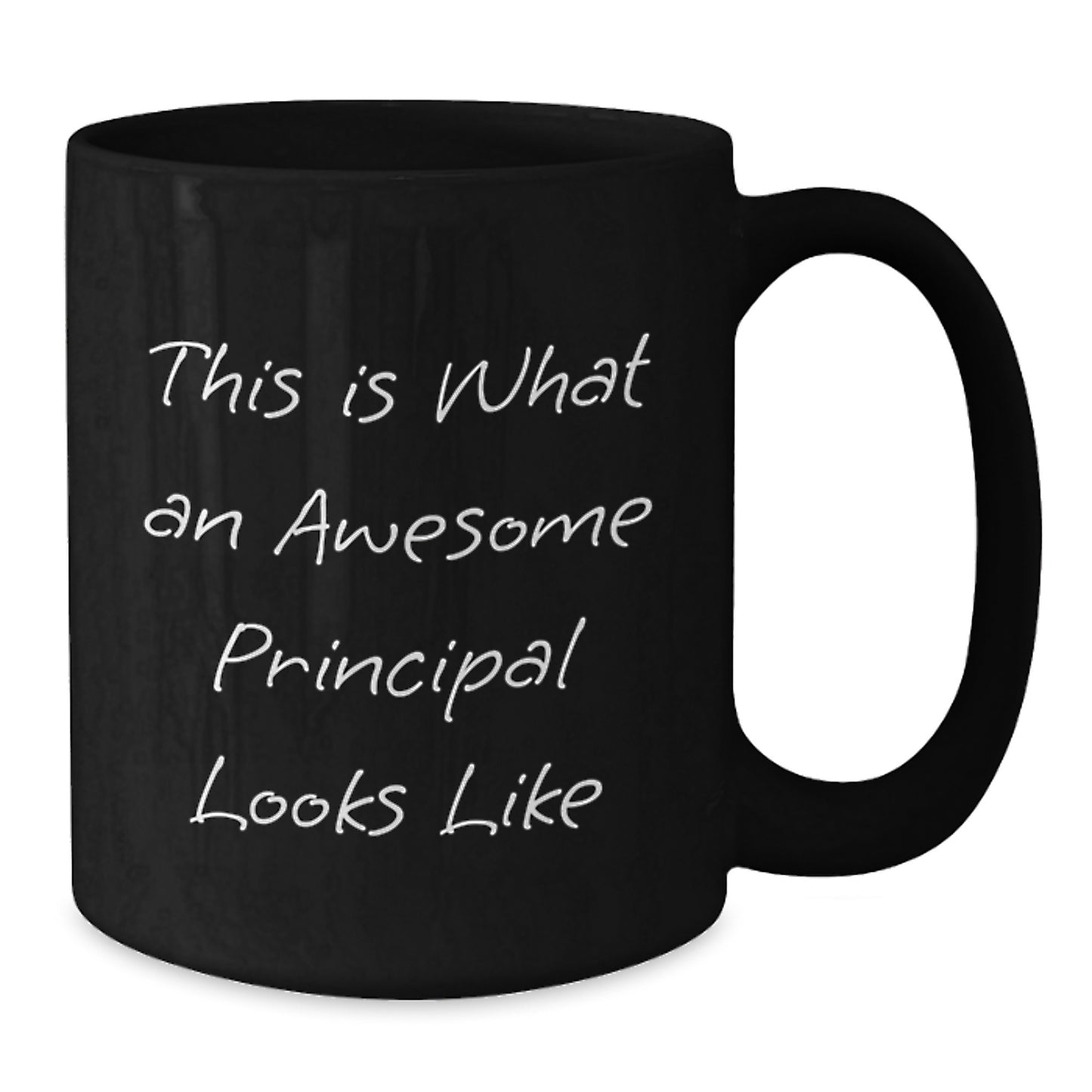Funny Principal Quotes Gifts from Friends to Men, Inspirational Black Coffee Mugs for Graduation Unique Gifts - Additional