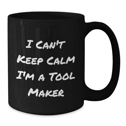 Funny Tool Maker Black Coffee Mug Gifts from Family and Friends for Christmas Unique Presents - Additional
