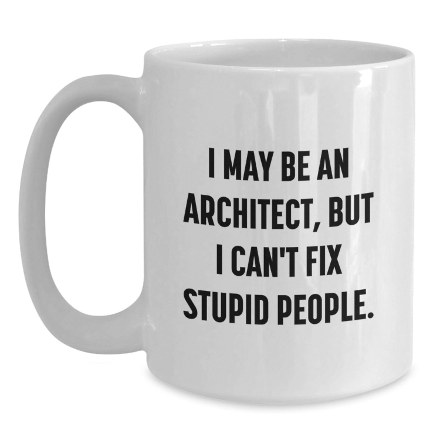 Funny Architect Gifts White Coffee Mugs Christmas Unique Presents for Men Women Friends Family from Us - Main