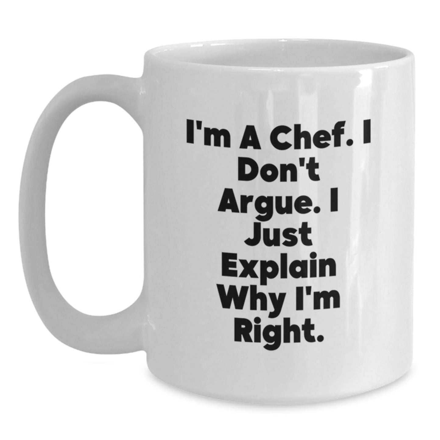 Funny Chef Mug Gifts from Friends to Chef Men for Christmas Unique Holiday - Main