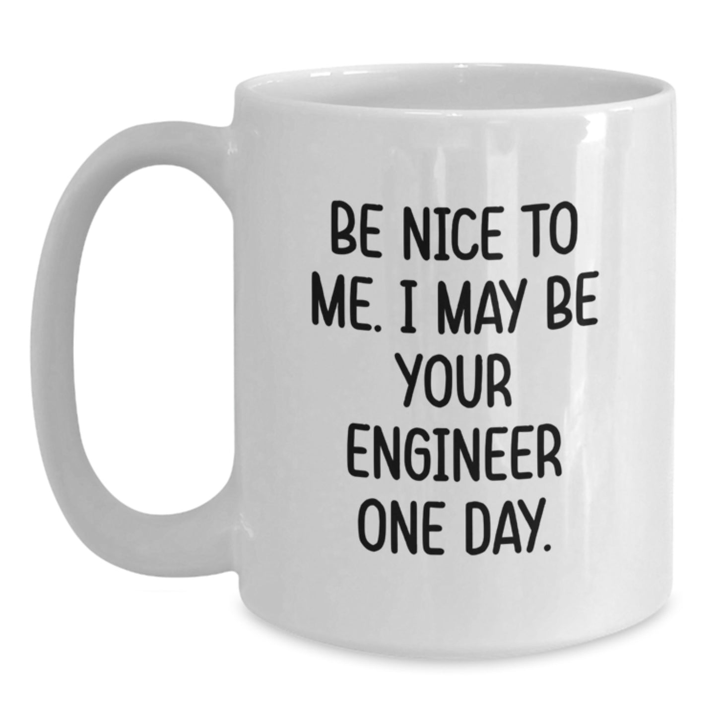 Funny Engineer White Coffee Mug Gifts from Friends and Family for Engineer Men Women Christmas Unique Presents - Main