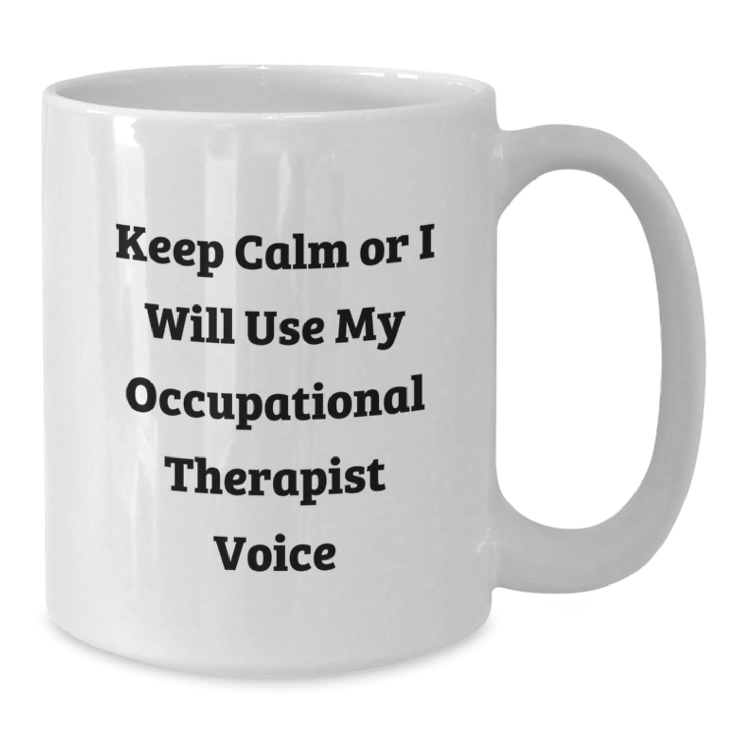Funny Occupational Therapist Gifts from Friends, White Coffee Mug for Valentine's Unique Gifts for Occupational Therapist Men Women Family - Additional