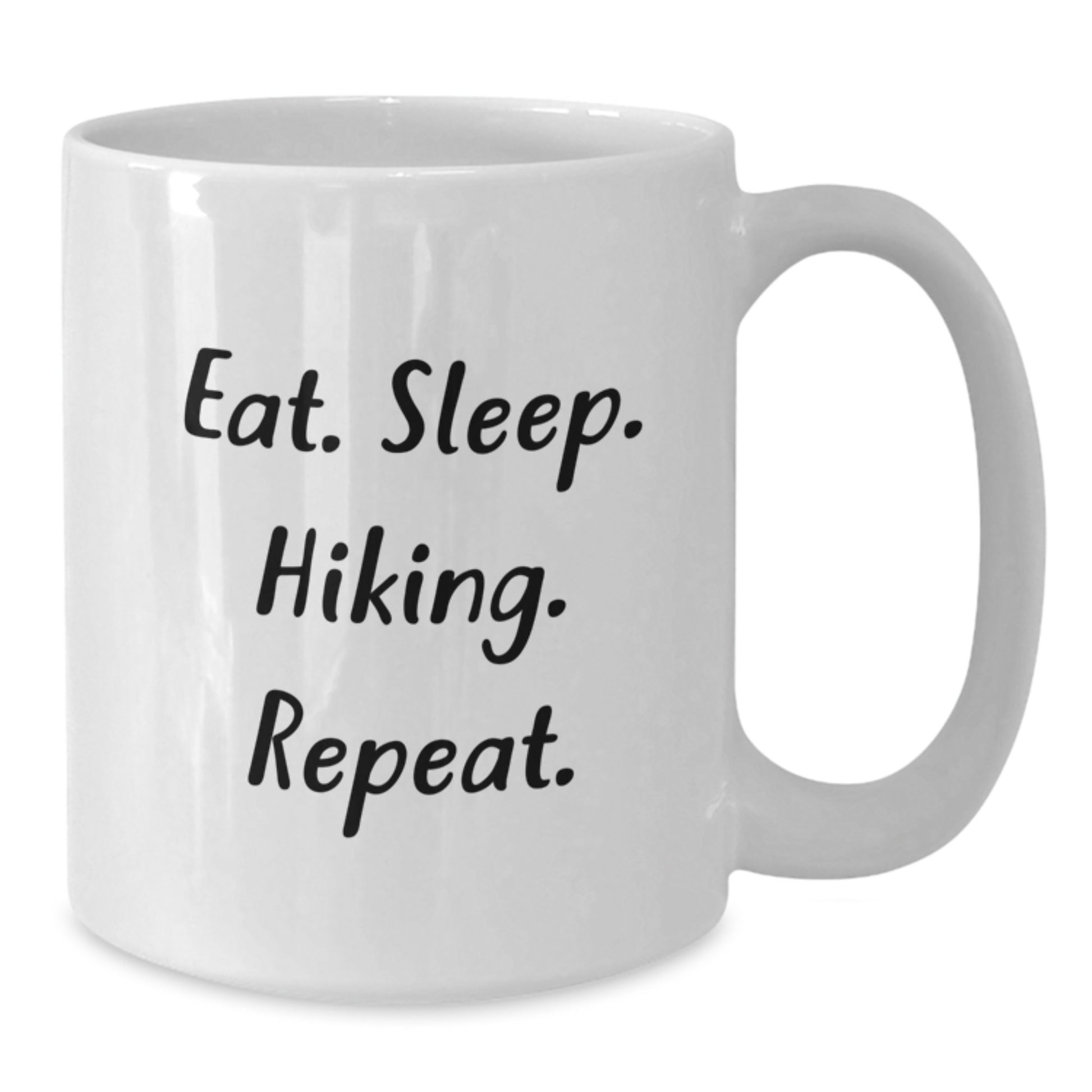 Funny Hiking White Coffee Mug Gifts from Friends for Men and Women on Birthday Unique Occasions - Additional