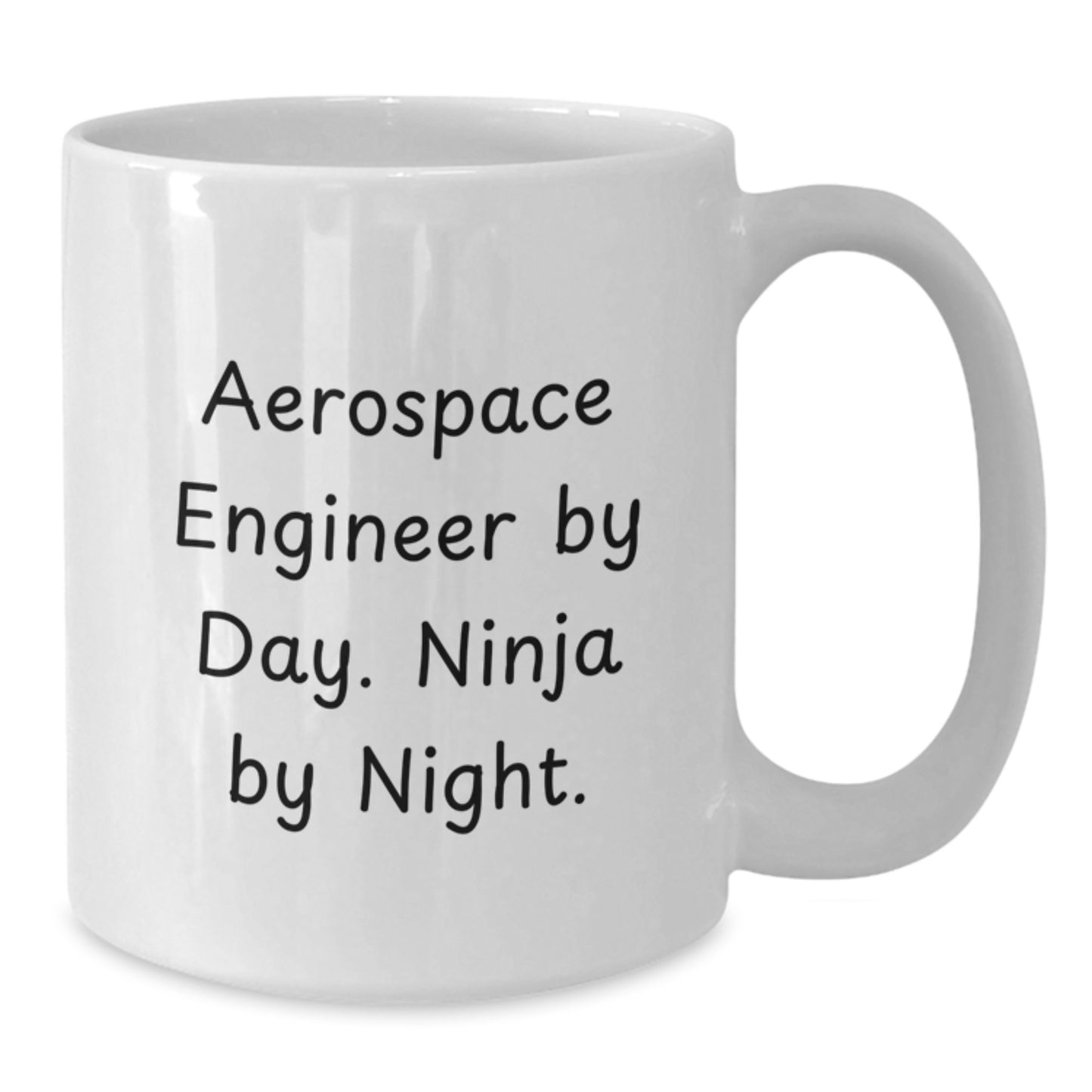 Unique Aerospace Engineer Gifts for Men, Funny White Coffee Mugs for Christmas, Gifts from Friends to Aerospace Engineer - Additional