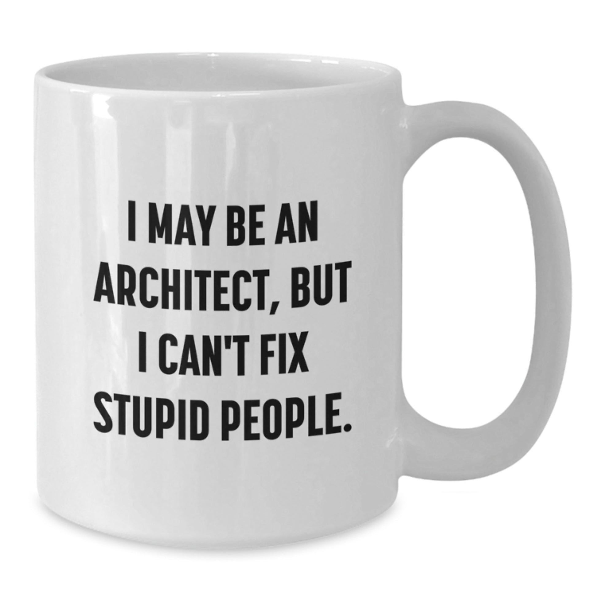 Funny Architect Gifts White Coffee Mugs Christmas Unique Presents for Men Women Friends Family from Us - Additional