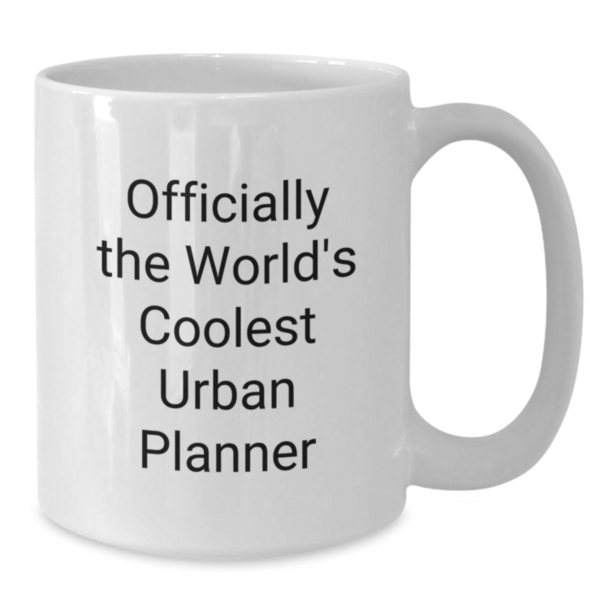 Funny Urban Planner Gifts from Friends, Officially The World's Coolest Urban Planner Quote on White Coffee Mug for Graduation, Gifts for Urban Planner Men, Women, Coworkers, Family - Additional