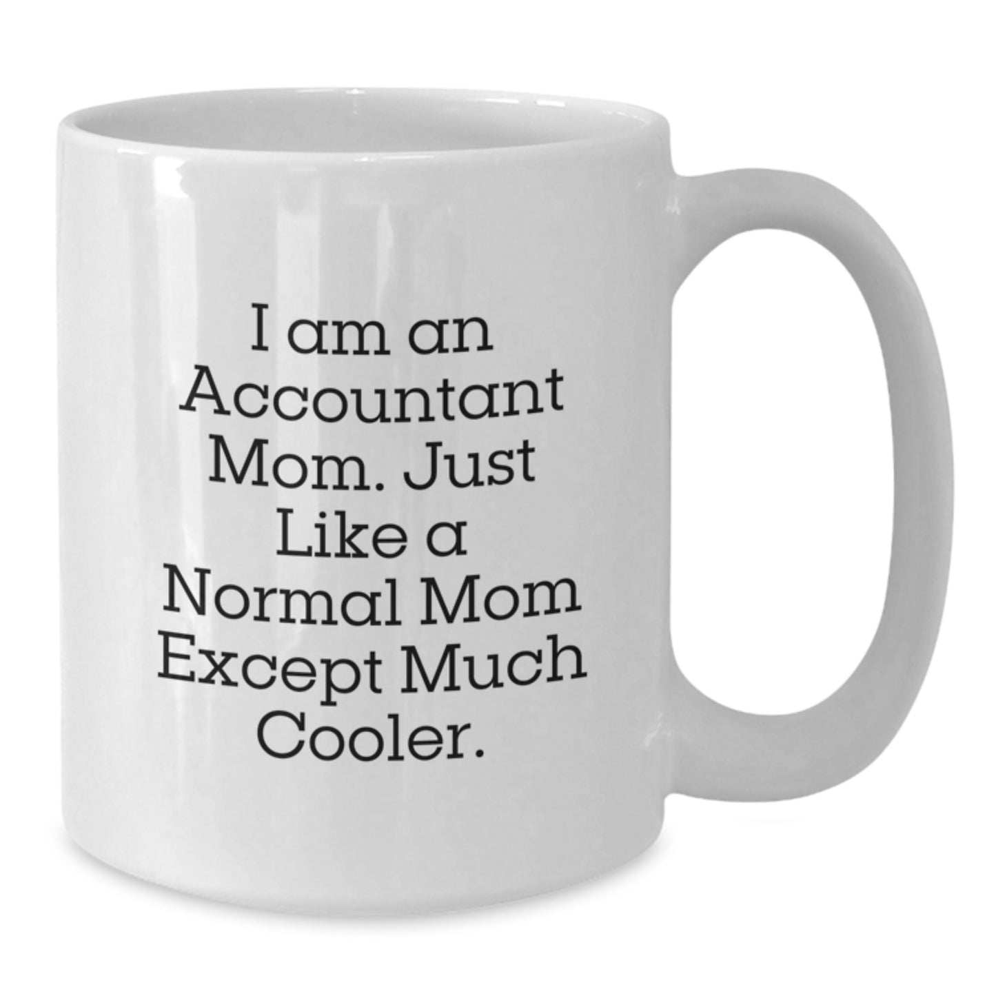 Funny Accountant Mom Gifts, White Coffee Mugs for Accountant Birthday, I Am An Accountant Mom Gifts from Mom to Accountant, Gifts for Accountant - Additional